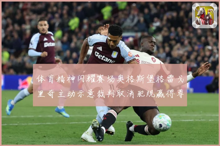 体育精神闪耀赛场奥格斯堡格雷戈里奇主动示意裁判取消犯规赢得尊赛事前瞻